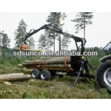 SD Sunco Forest Log loader Reboque com guindaste